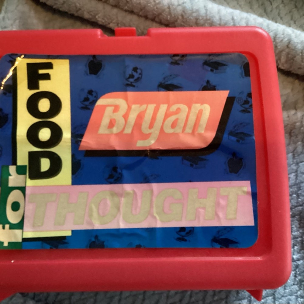 1990 BRYAN LUNCH BOX VINTAGE